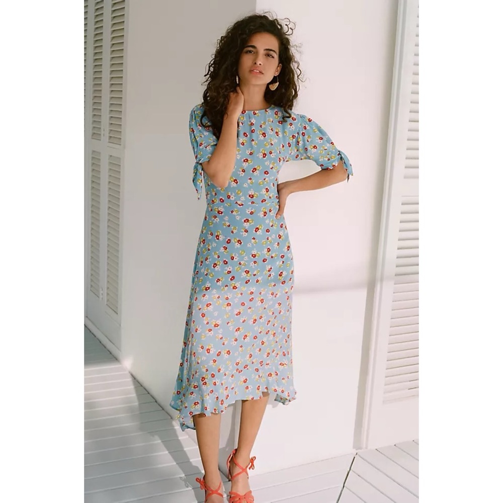 Anthropologie Faithfull Erin Midi Dress